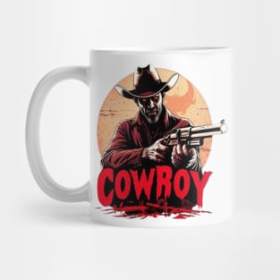 Street wear Graphic tess Cow boy Mug
